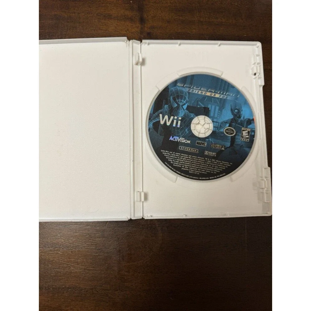 Spider-Man: Friend Or Foe Video Game [Wii] [Nintendo Wii] [2007] [No Manual!]